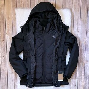 The North Face Women’s Monarch Insulated TriClimate Black Jacket
